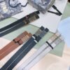 Christian Dior High-Quality Women's Leather CD Belt