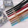 Christian Dior High-Quality Women's Leather CD Belt